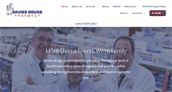 Desktop Screenshot of daviesdrugs.com